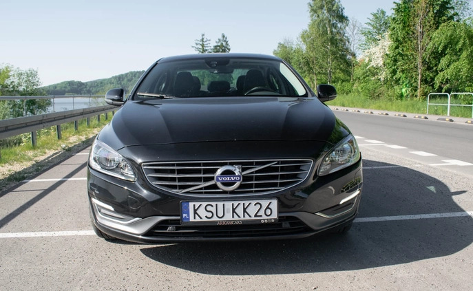 Volvo S60 cena 82900 przebieg: 43000, rok produkcji 2018 z Poznań małe 121